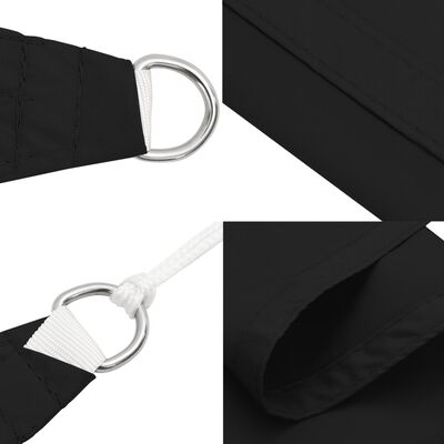 vidaXL Sunshade Sail Oxford Fabric Rectangular 4x7 m Black