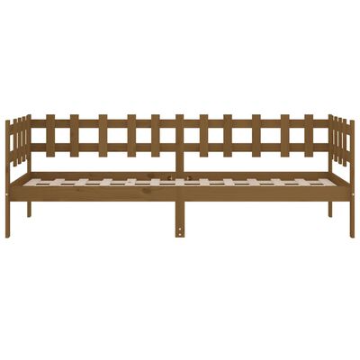 vidaXL Day Bed without Mattress Honey Brown 80x200 cm Solid Wood Pine