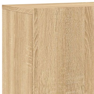 vidaXL TV Cabinet Wall-mounted Sonoma Oak 100x30x41 cm