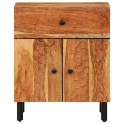 vidaXL Bedside Cabinet 50x33x60 cm Solid Wood Acacia