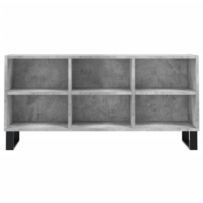 vidaXL TV Cabinet Concrete Grey 103.5x30x50 cm Engineered Wood