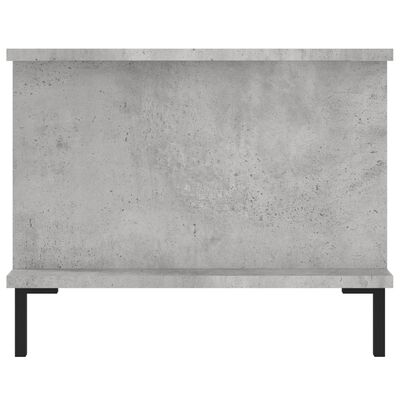 vidaXL Coffee Table Concrete Grey 90x50x40 cm Engineered Wood