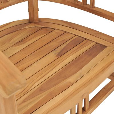 vidaXL 3 Piece Garden Dining Set Solid Teak Wood