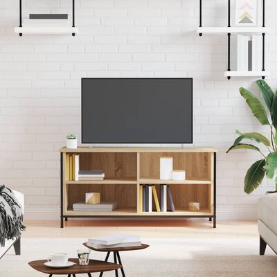 vidaXL TV Cabinet Sonoma Oak 100x40x50 cm Engineered Wood