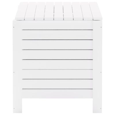 vidaXL Storage Box with Lid RANA White 60x49x54 cm Solid Wood Pine