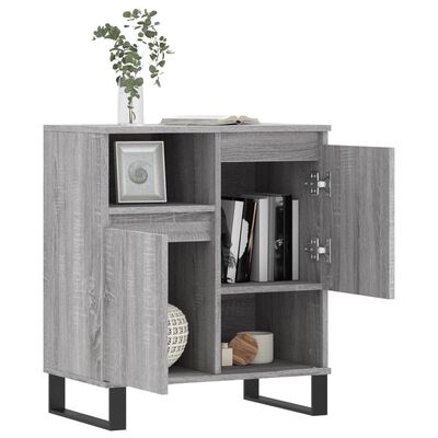 vidaXL Sideboard Grey Sonoma 60x35x70 cm Engineered Wood