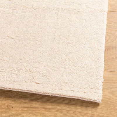 vidaXL Rug HUARTE Short Pile Soft and Washable Beige 100x200 cm