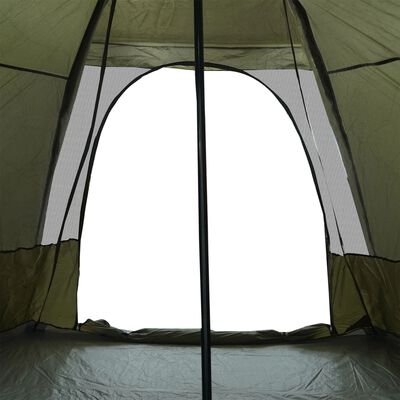 vidaXL Family Tent Tipi 6-Person Brown Waterproof