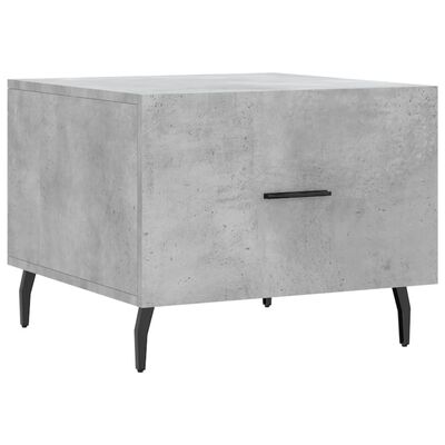 vidaXL Coffee Tables 2 pcs Concrete Grey 50x50x40 cm Engineered Wood