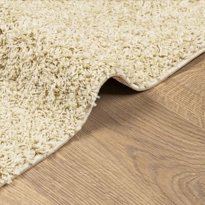 vidaXL Shaggy Rug PAMPLONA High Pile Modern Gold 120x170 cm