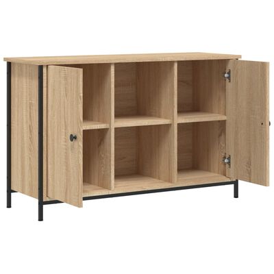 vidaXL TV Cabinet Sonoma Oak 100x35x65 cm Engineered Wood