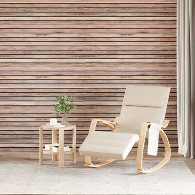 vidaXL 3D Wall Panels 5 pcs Light Brown 100x50 cm EPS