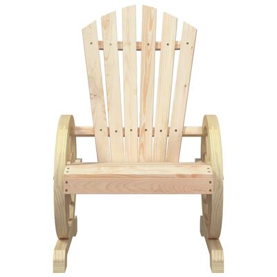 vidaXL Garden Adirondack Chairs 4 pcs Solid Wood Fir