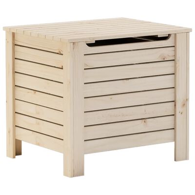 vidaXL Storage Box with Lid RANA 60x49x54 cm Solid Wood Pine