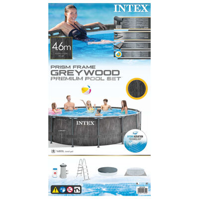 Intex Greywood Prism Frame Premium Pool Set 457x122 cm