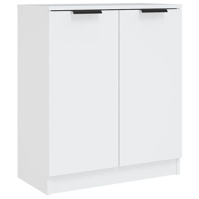 vidaXL Sideboards 2 pcs White 60x30x70 cm Engineered Wood