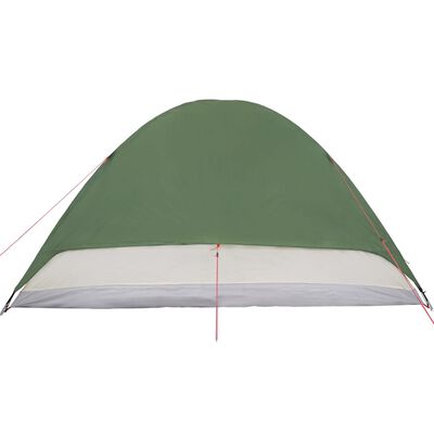 vidaXL Camping Tent Dome 6-Person Green Waterproof