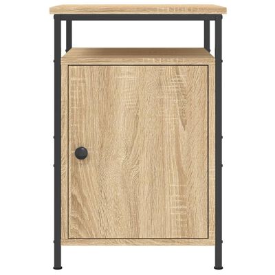 vidaXL Bedside Cabinet Sonoma Oak 40x42x60 cm Engineered Wood