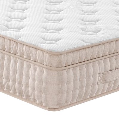 vidaXL Pocket Spring Mattress Medium Plus 120x200 cm