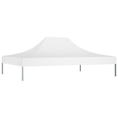 vidaXL Party Tent Roof 4x3 m White 270 g/m²