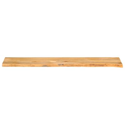 vidaXL Table Top Live Edge 160x20x2.5 cm Solid Wood Mango