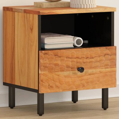 vidaXL Bedside Cabinet 40x33x46 cm Solid Wood Acacia