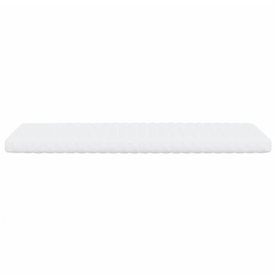 vidaXL Foam Mattresses 2 pcs White 90x190 cm 7-Zone Hardness 20 ILD