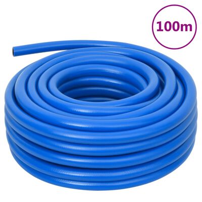 vidaXL Air Hose Blue 0.7" 100 m PVC