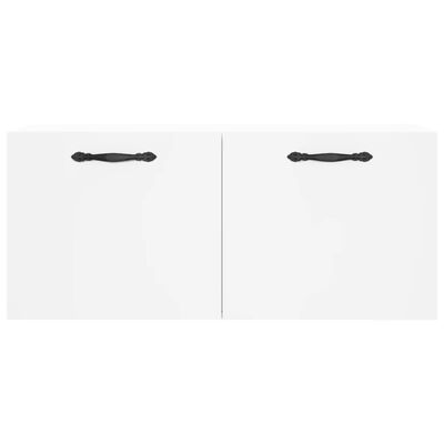 vidaXL Wall Cabinet White 80x36.5x35 cm Engineered Wood