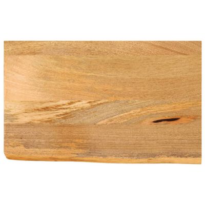 vidaXL Table Top Live Edge 50x30x2.5 cm Solid Wood Mango