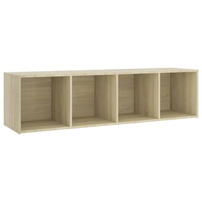 vidaXL 3 Piece TV Cabinet Set Sonoma Oak Engineered Wood