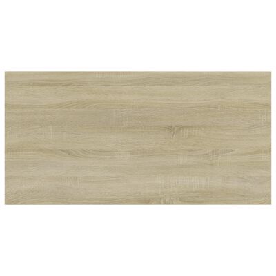 vidaXL Bookshelf Boards 4 pcs Sonoma Oak 80x30x1.5 cm Engineered Wood