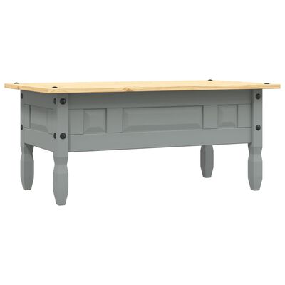 vidaXL Coffee Table Mexican Pine Corona Range Grey 100x55x44 cm