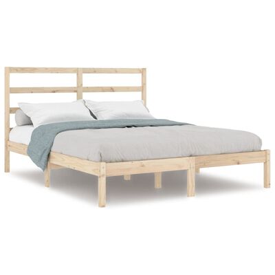 vidaXL Bed Frame without Mattress 120x200 cm Solid Wood Pine