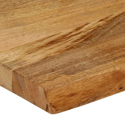 vidaXL Table Top Live Edge 160x20x2.5 cm Solid Wood Mango