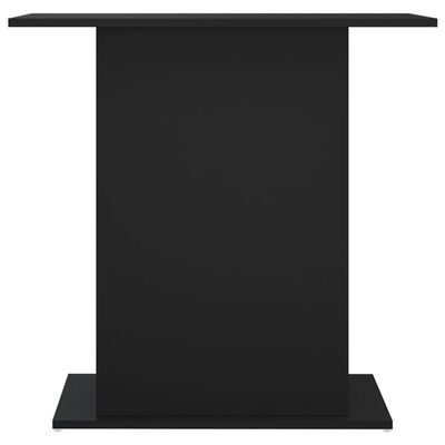 vidaXL Aquarium Stand Black 75x36x72.5 cm Engineered Wood