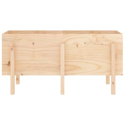 vidaXL Garden Raised Bed 121x50x57 cm Solid Wood Pine