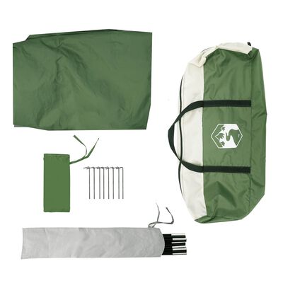 vidaXL Camping Tarp Green 430x380x210 cm Waterproof