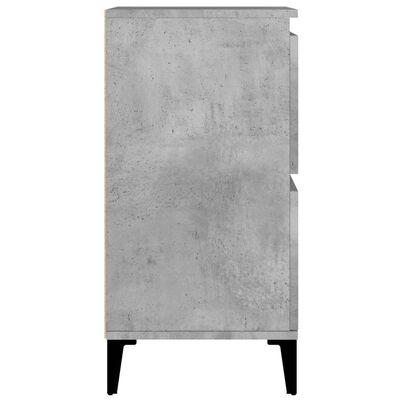 vidaXL Sideboard Concrete Grey 60x35x70 cm Engineered Wood