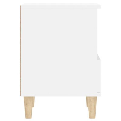 vidaXL Bedside Cabinets 2 pcs White 40x35x50 cm