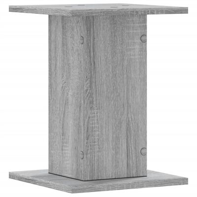 vidaXL Plant Stands 2 pcs Grey Sonoma 30x30x40 cm Engineered Wood