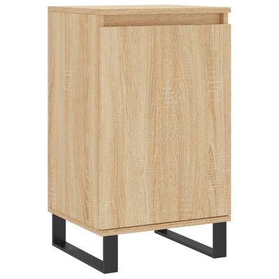 vidaXL Sideboards 2 pcs Sonoma Oak 40x35x70 cm Engineered Wood