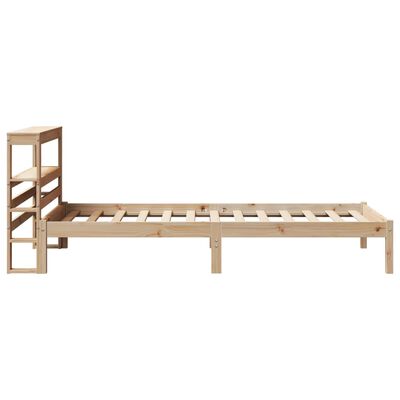 vidaXL Bed Frame without Mattress 100x200 cm Solid Wood Pine