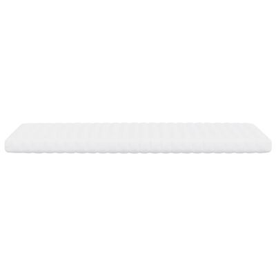 vidaXL Foam Mattress White 90x200 cm 7-Zone Hardness 20 ILD