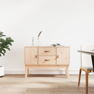 vidaXL Sideboard 110x40x78 cm Solid Wood Pine