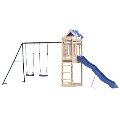 vidaXL Outdoor Playset Solid Wood Pine