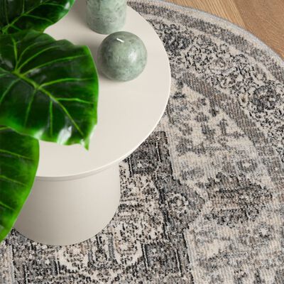 vidaXL Rug ARBIZU Indoor and Outdoor Vintage Design Ø 200 cm