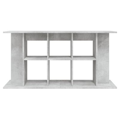 vidaXL Aquarium Stand Concrete Grey 120x40x60 cm Engineered Wood