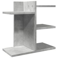 vidaXL Desk Organiser Concrete Grey 42x21.5x42 cm Engineered wood