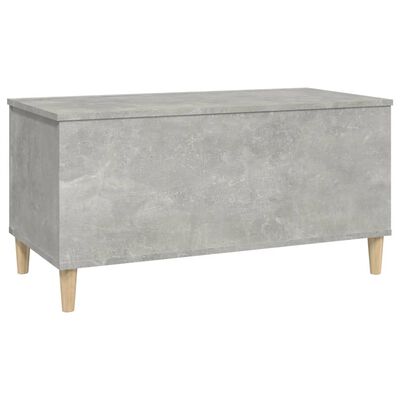 vidaXL Coffee Table Concrete Grey 90x44.5x45 cm Engineered Wood